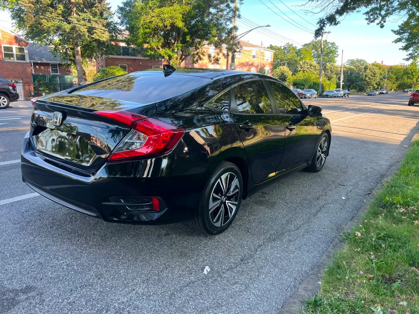 2017 Black Honda Civic EX Sedan - photo 5