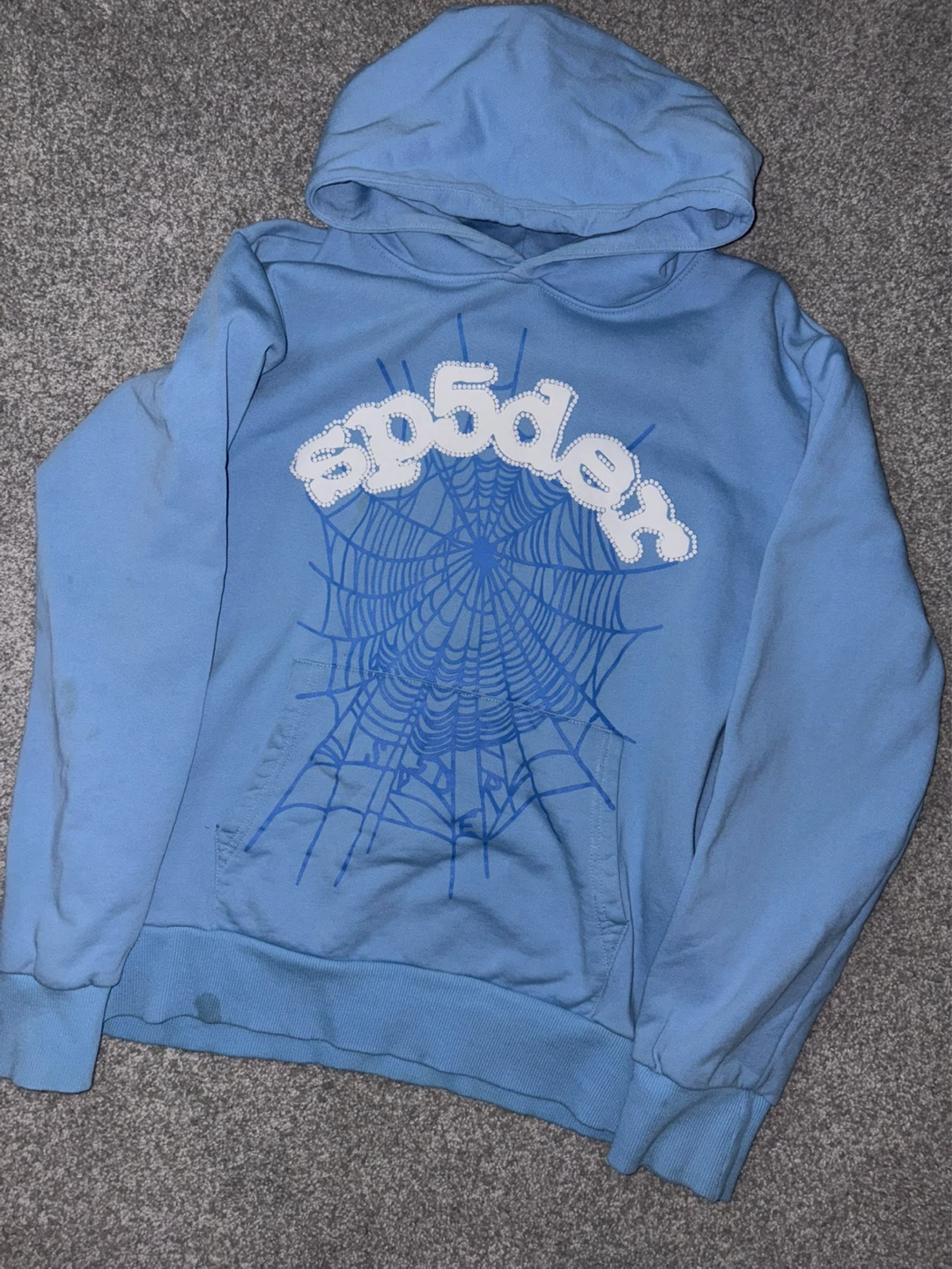 Spider-web graphic hoodie - photo 2