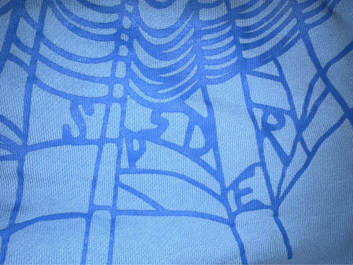 Spider-web graphic hoodie - photo 4