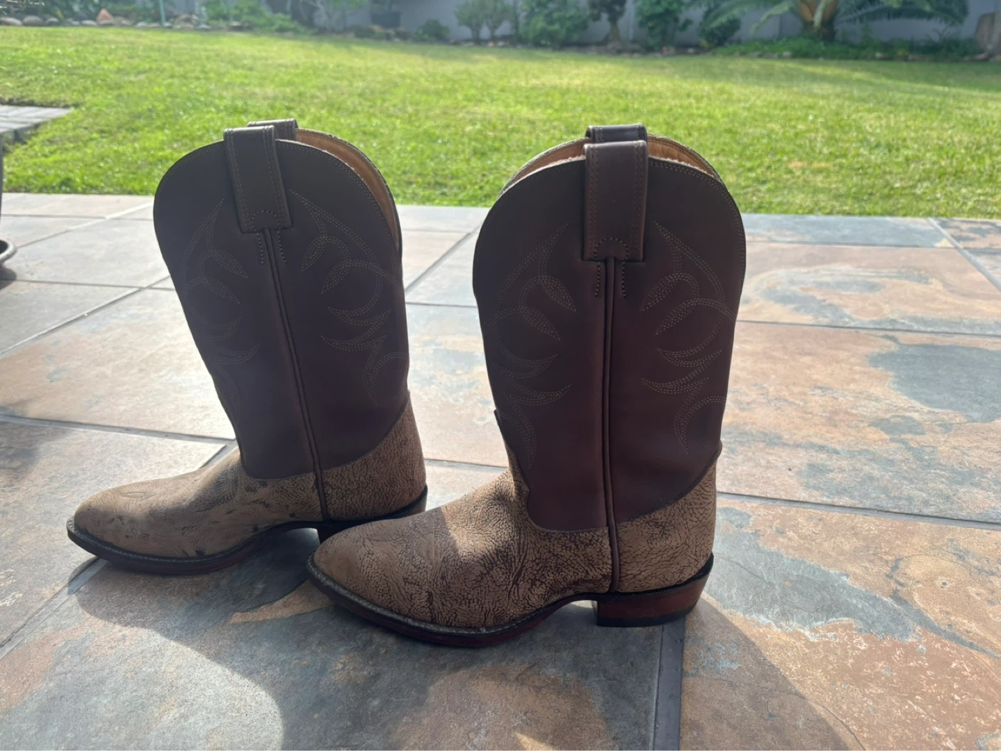 Women’s Brown Leather Cowboy Boots - photo 2