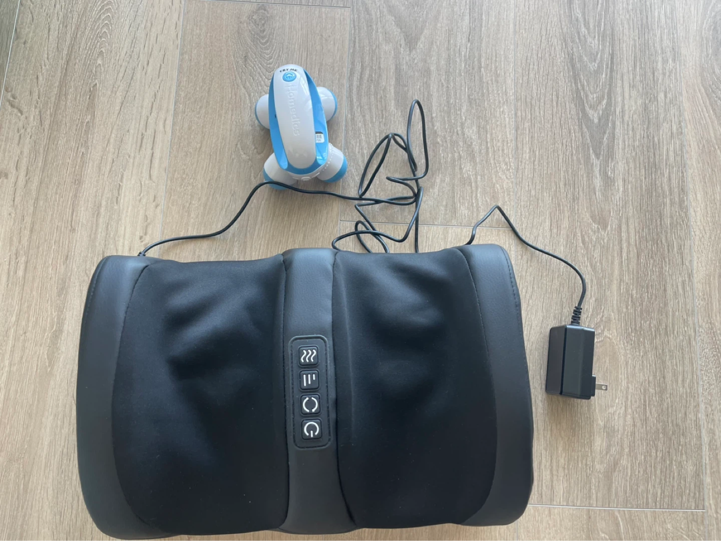 Heated Foot & Leg Massager FREE HoMedics Handheld Mini Massager - photo 2