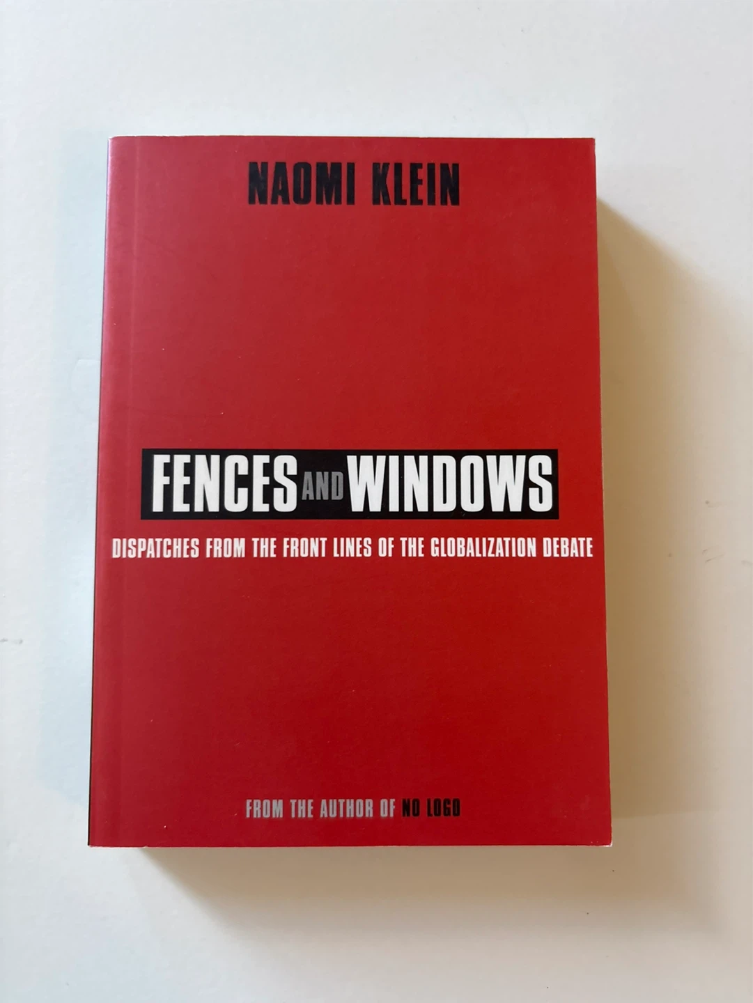 Fences and Windows by Naomi Klein ⚽️