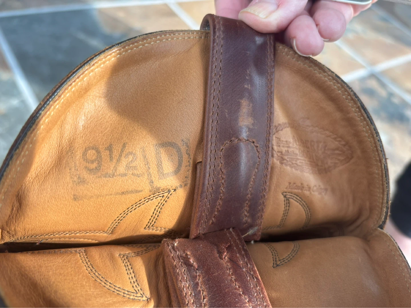 Brown Leather Cowboy Boots - photo 2