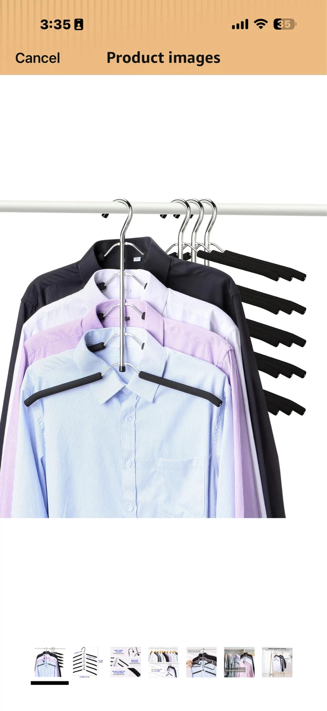 Cascading Hanger Hook Clothes Organizer