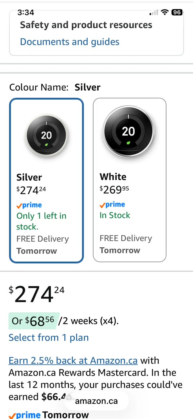 Nest Thermostat Gen 3 - photo 2