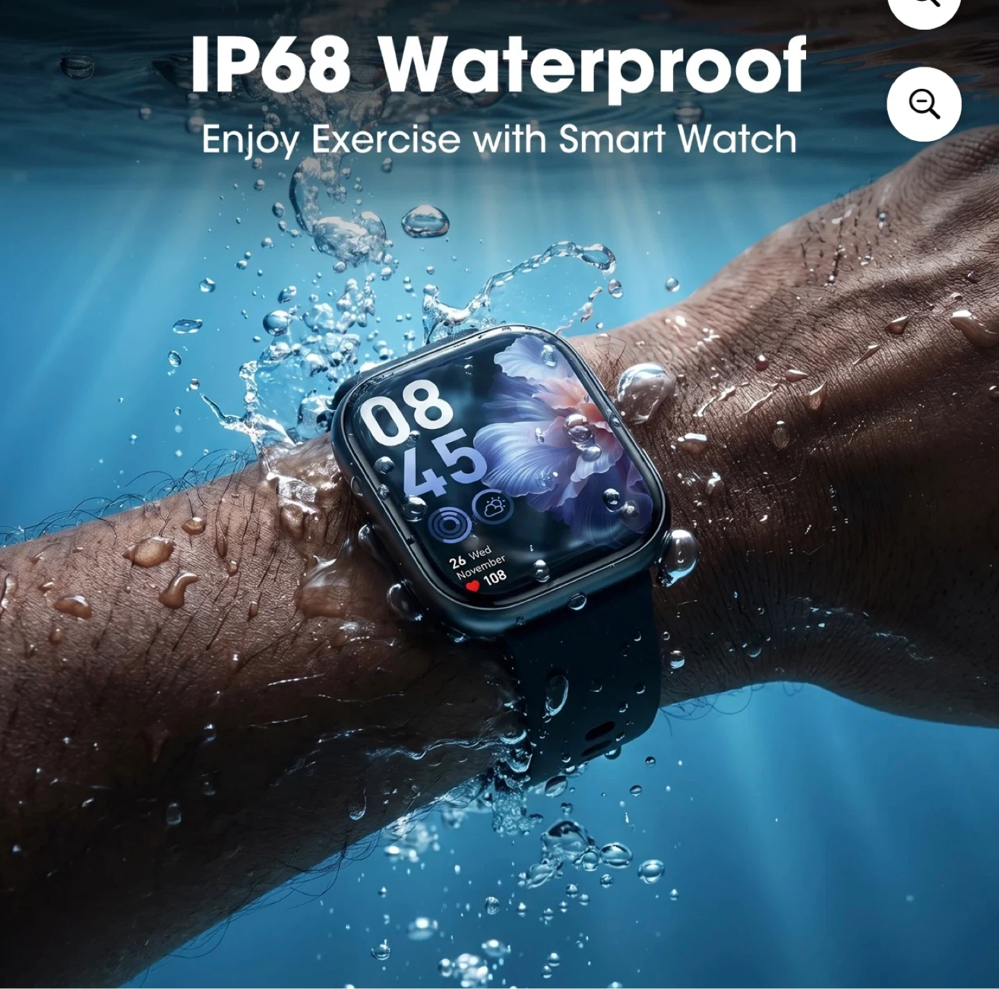 Smart Watch - IP68 Waterproof, Voice Assistant - photo 4