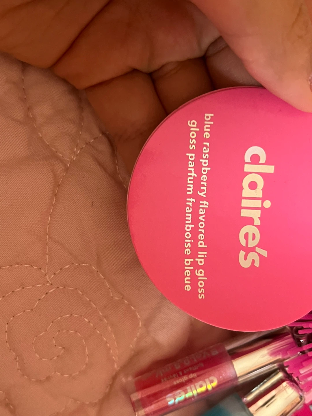 Claire's Lip Gloss Keychain with Game Controller Charm - photo 2