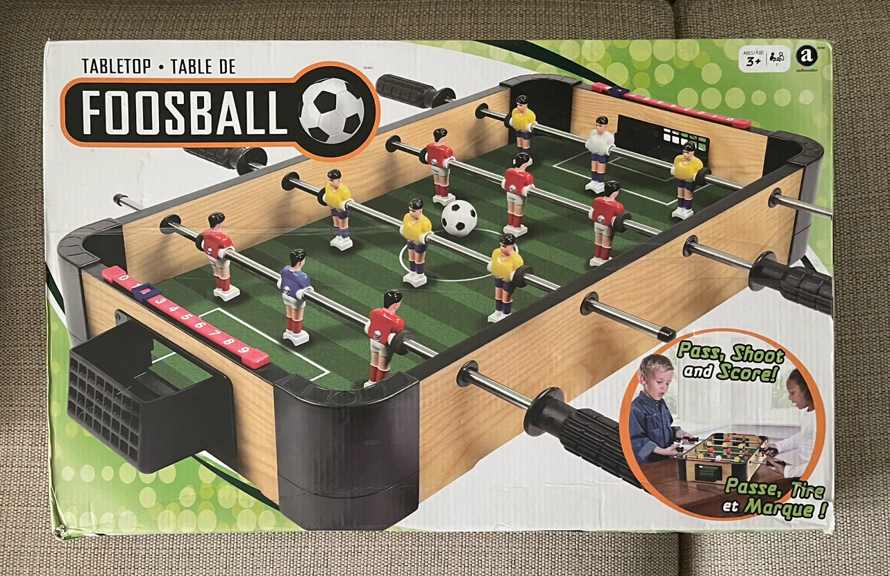 🌱 Tabletop Foosball Game