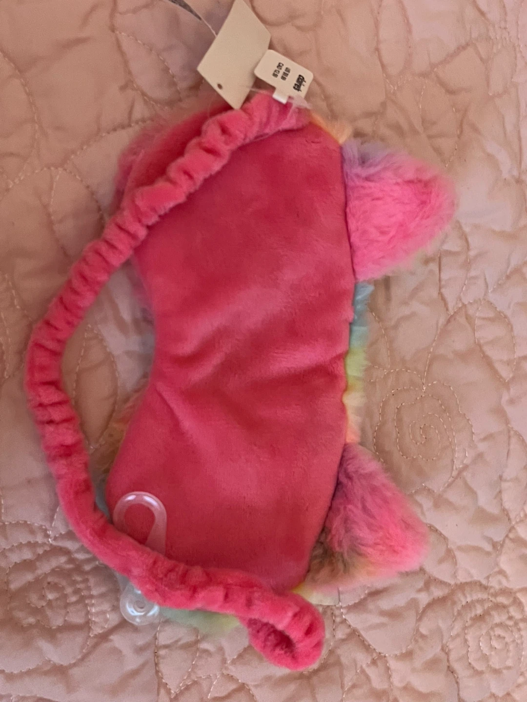 Plush Rainbow Unicorn Sleep Mask