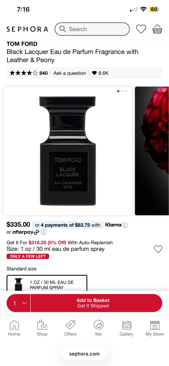 Tom Ford Black Lacquer Eau de Parfum 30 ML - photo 3