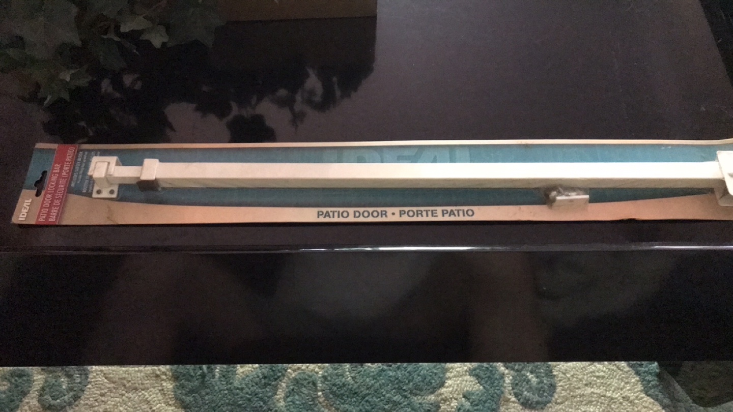 IDEAL Patio Door Locking Bar