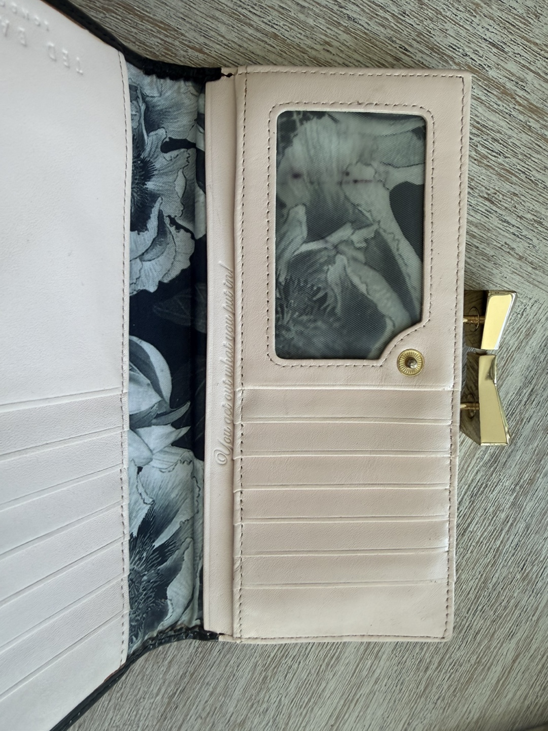 Ted Baker Black Patent Bow Wallet - photo 2