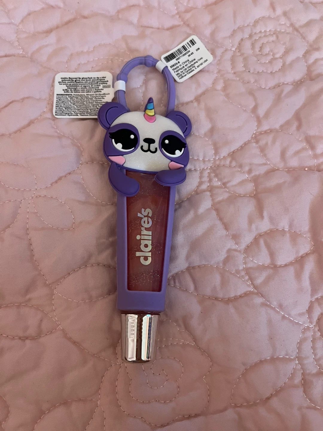 Claire's Panda Unicorn Lip Gloss - photo 2