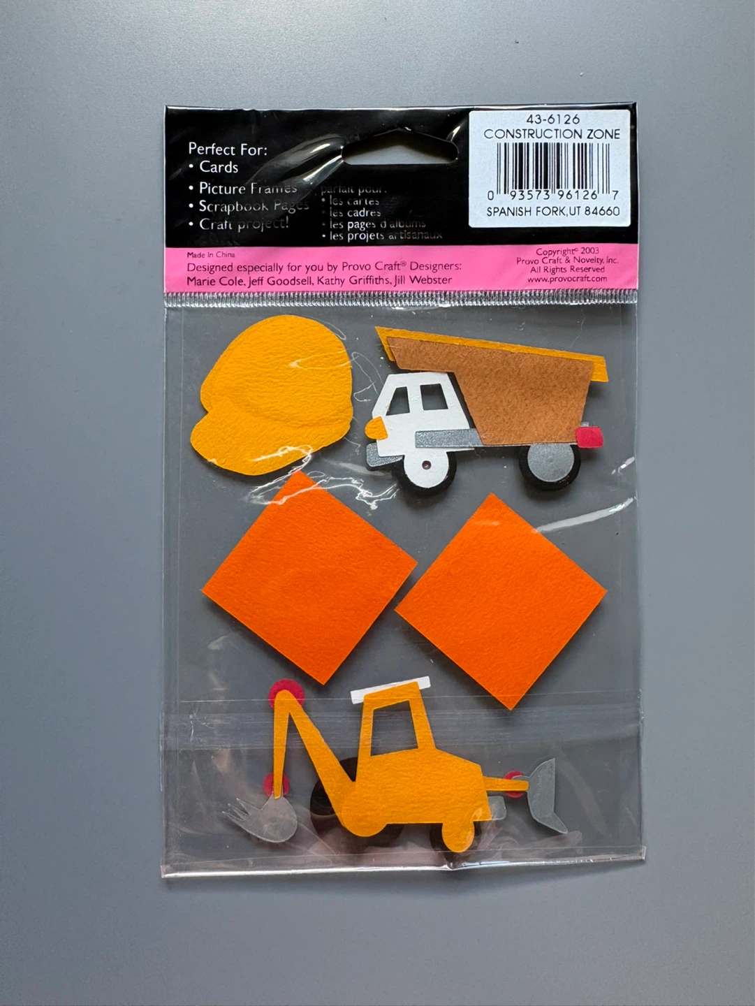 Provo Craft 3D Embellishment - Construction Zone ⚽️ - photo 2