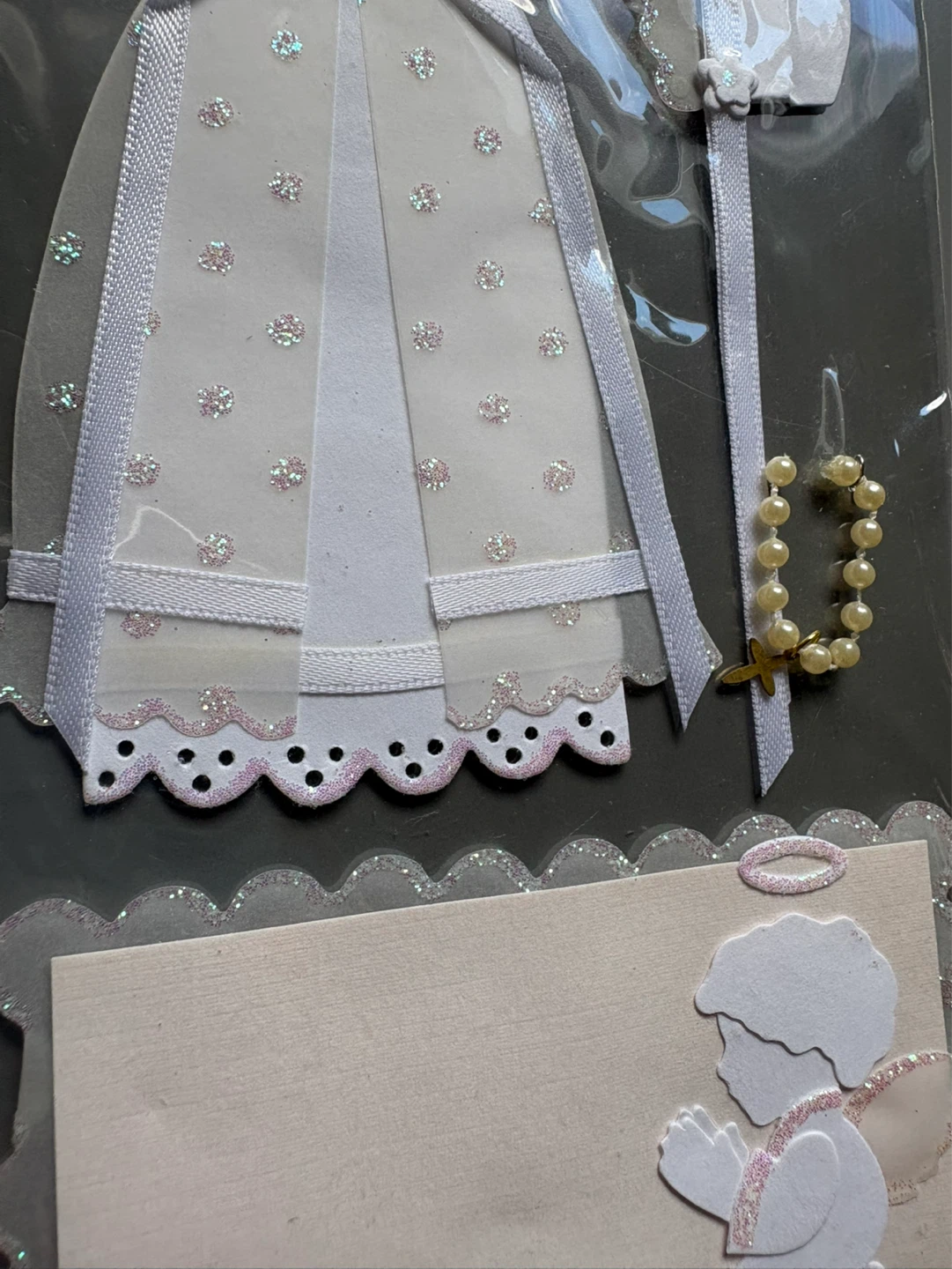 Paperbilities 3D Embellishments - Baptism Girl ⚽️ - photo 3