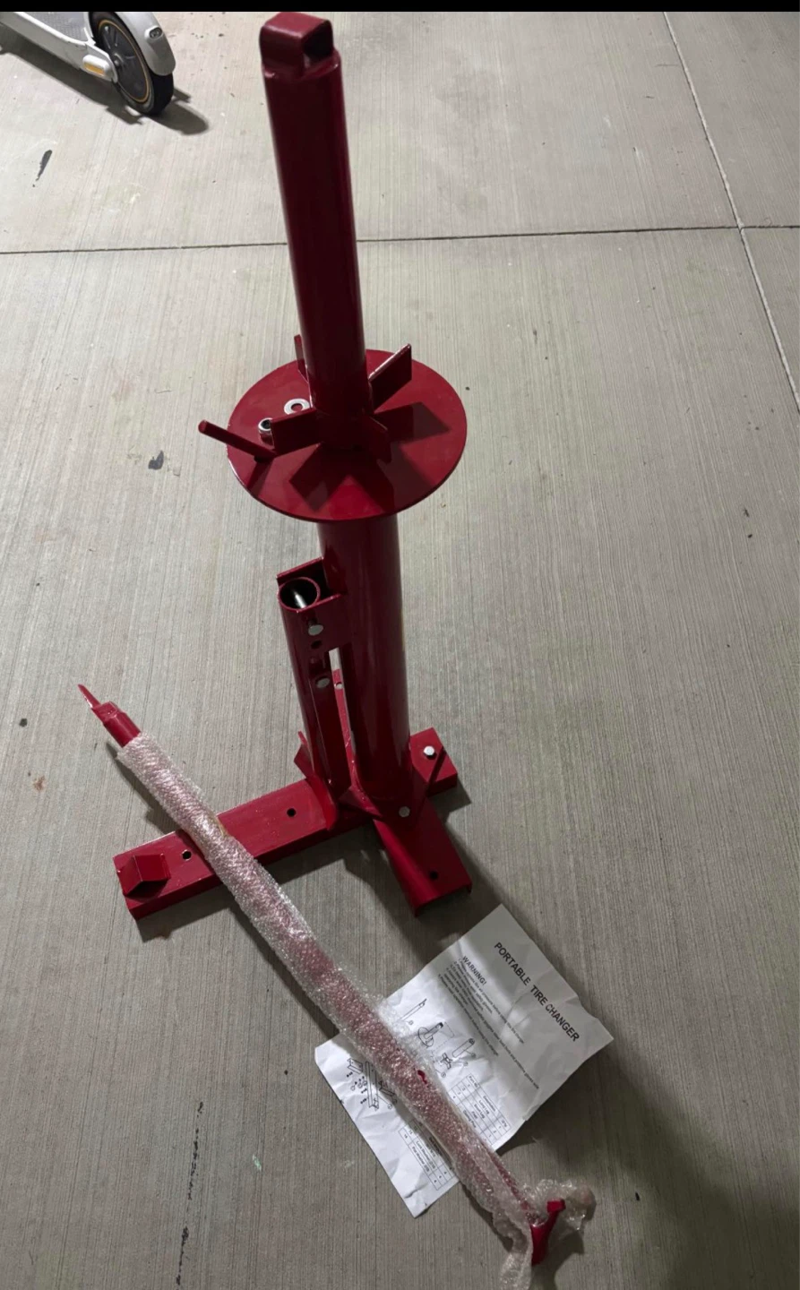 Portable Tire Changer Tool for Cars Trucks Motorcycles - photo 3