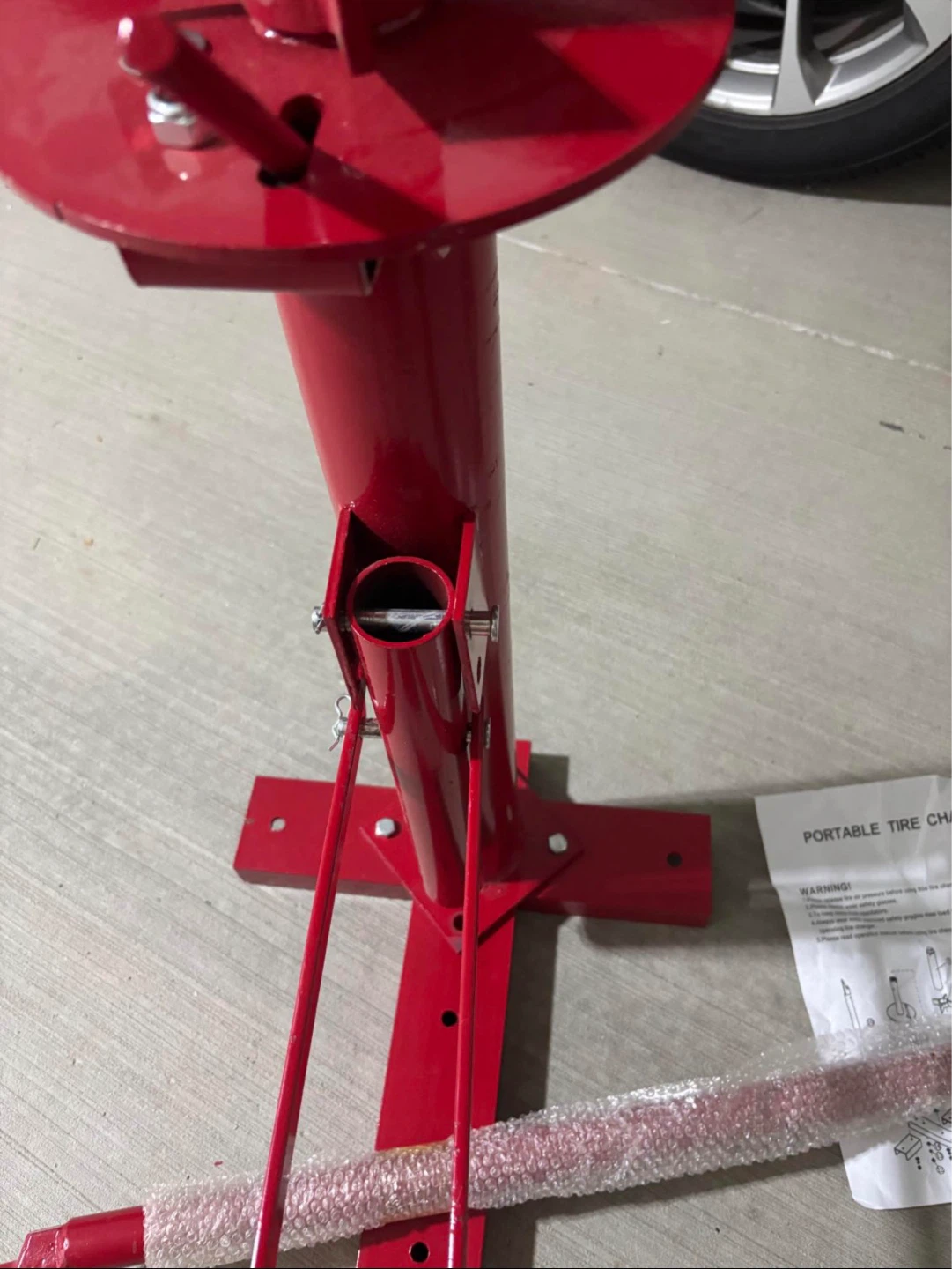 Portable Tire Changer Tool for Cars Trucks Motorcycles - photo 2