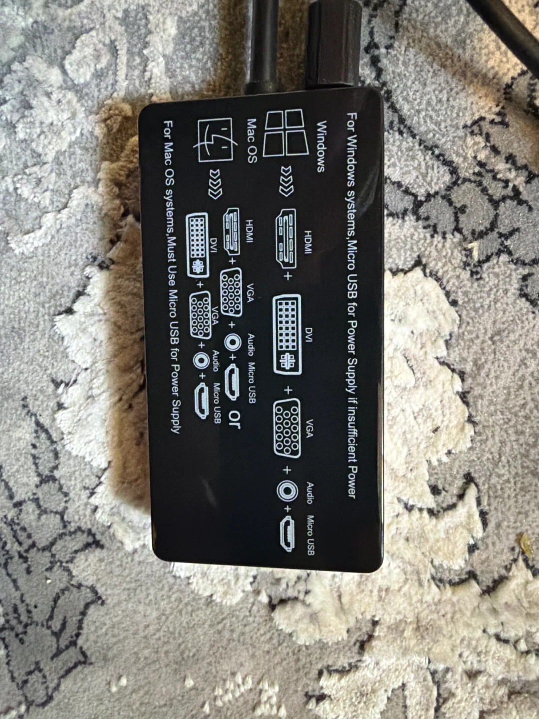 HDMI to DVI/VGA/Audio 4-in-1 Adapter - photo 2