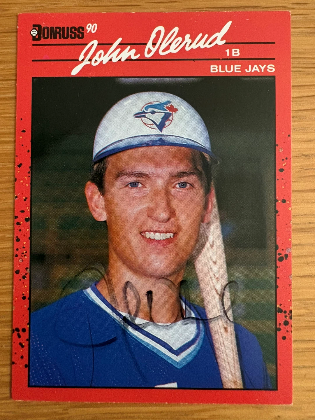 1990 Donruss John Olerud Baseball Card