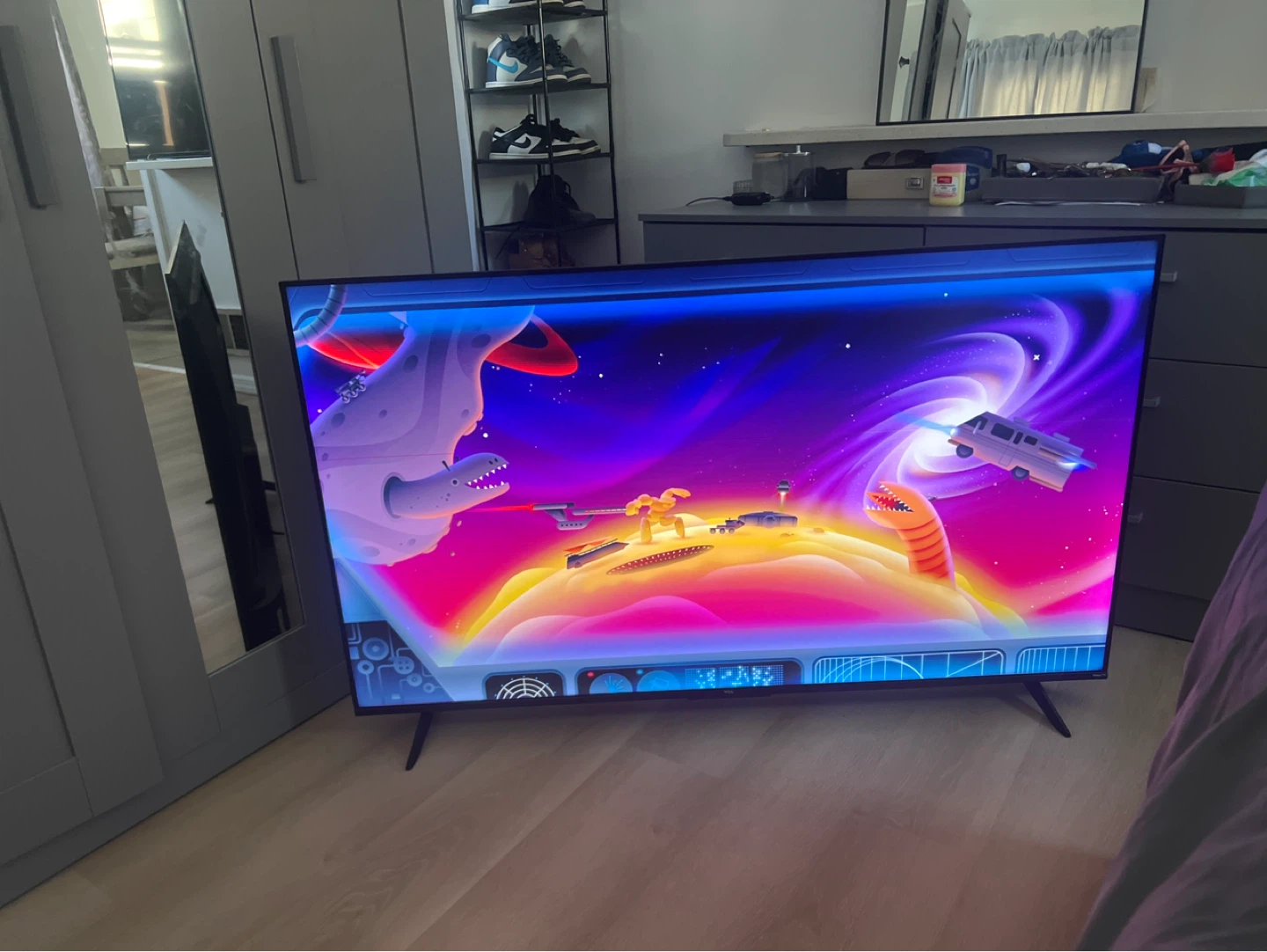 TCL Roku TV with control and stand delivery available - photo 3