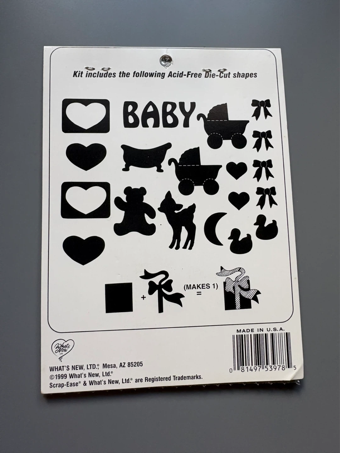 Scrap-Ease Die Cuts 24 pcs - Baby Theme ⚽️ - photo 2