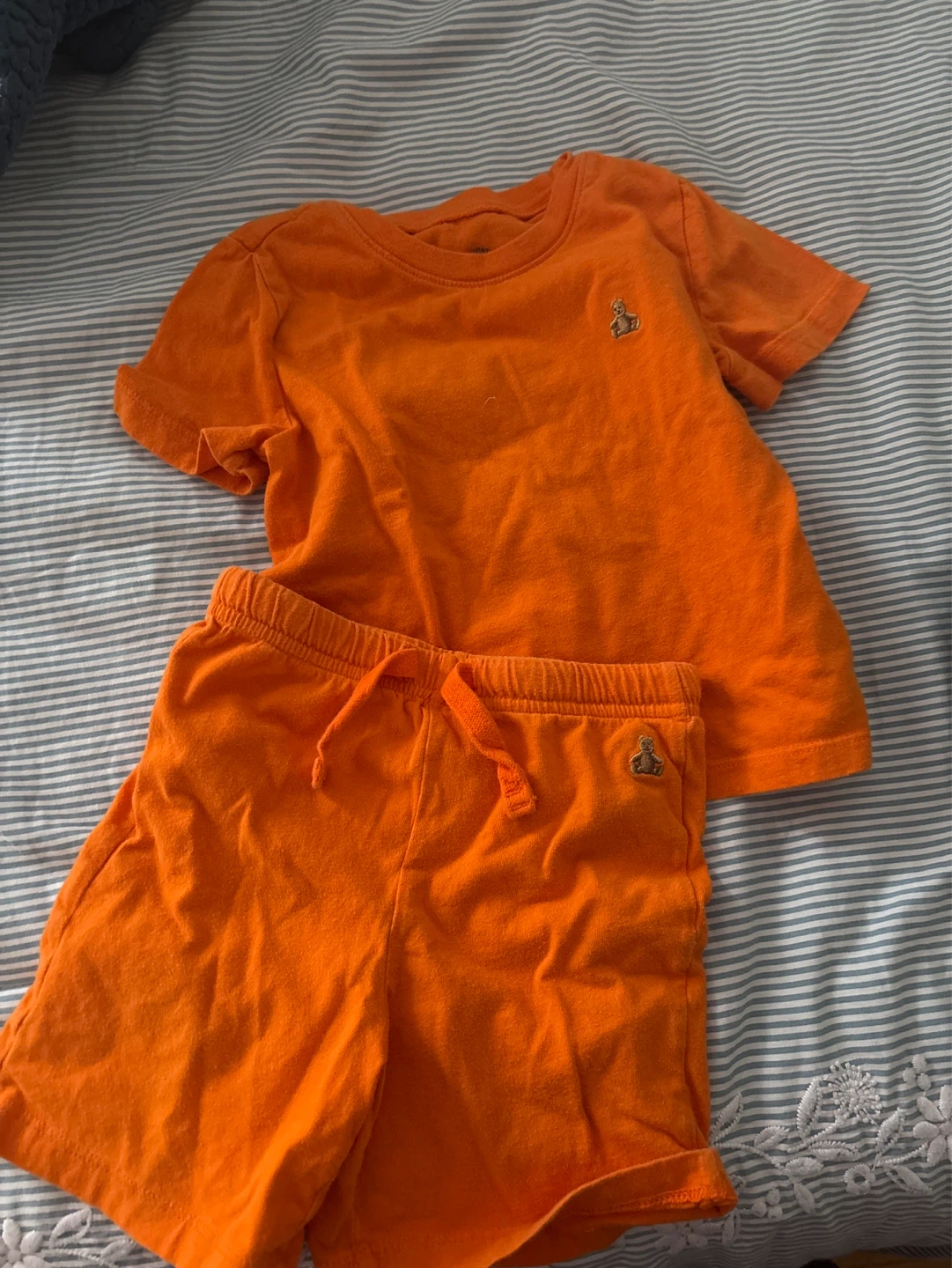 Baby Gap Orange T-Shirt and Shorts Set⚽️