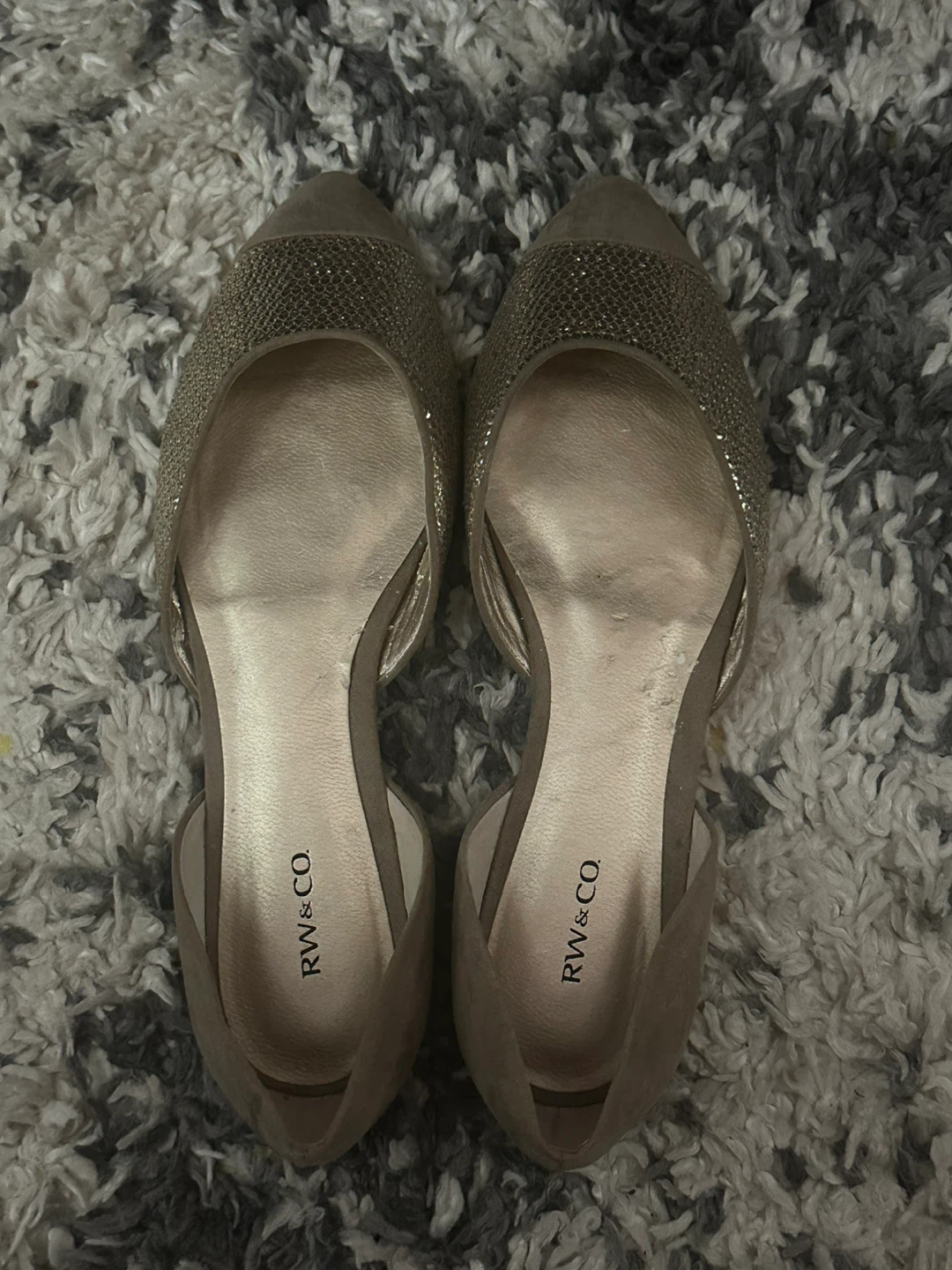 RW&CO. Women's Sparkly Flats Size 10