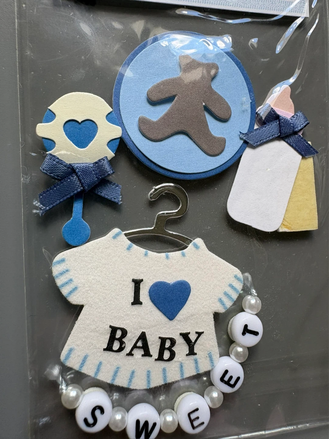 Keepsake Essentials 3D Embellishments - Baby Embellishments ⚽️ - photo 3