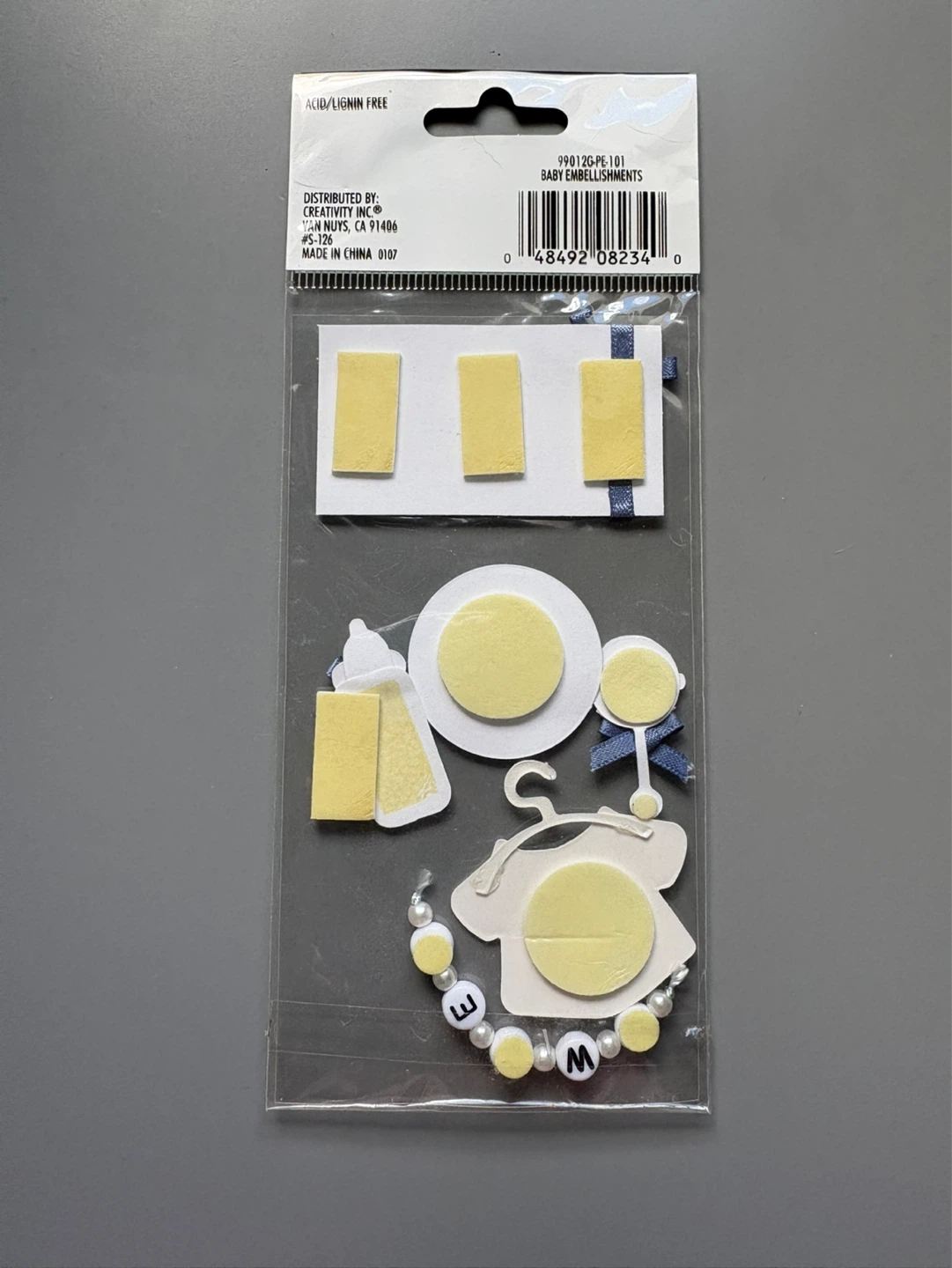 Keepsake Essentials 3D Embellishments - Baby Embellishments ⚽️ - photo 2