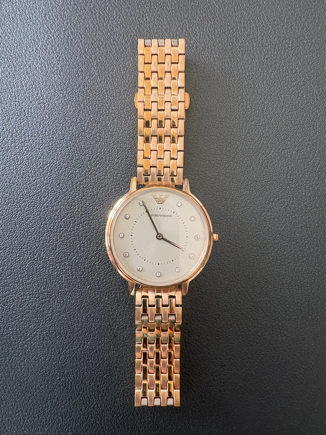 Emporio Armani Women's Two-Hand Stainless Steel Watch