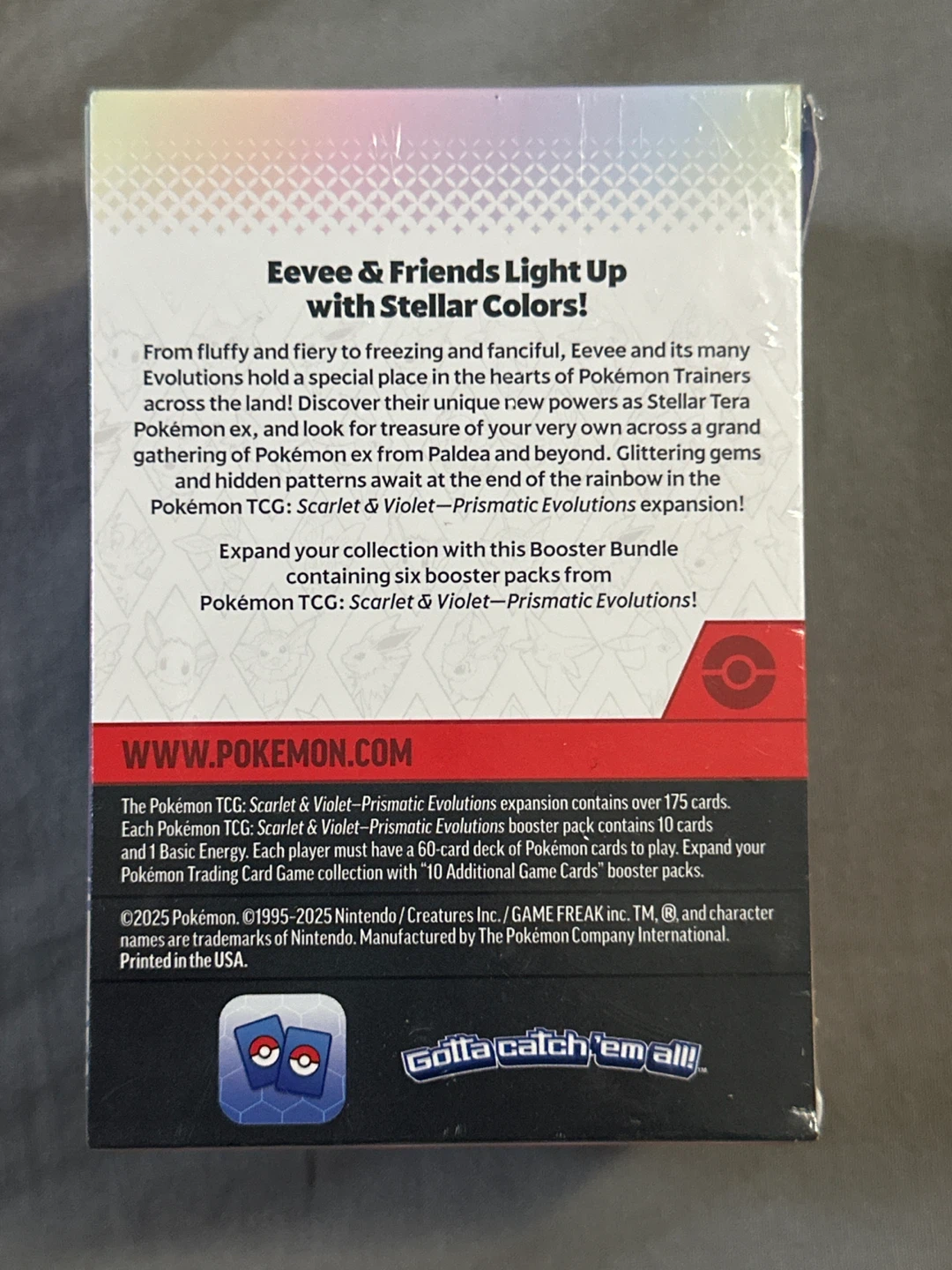 Pokemon Prismatic Evolutions Booster Bundle - photo 3