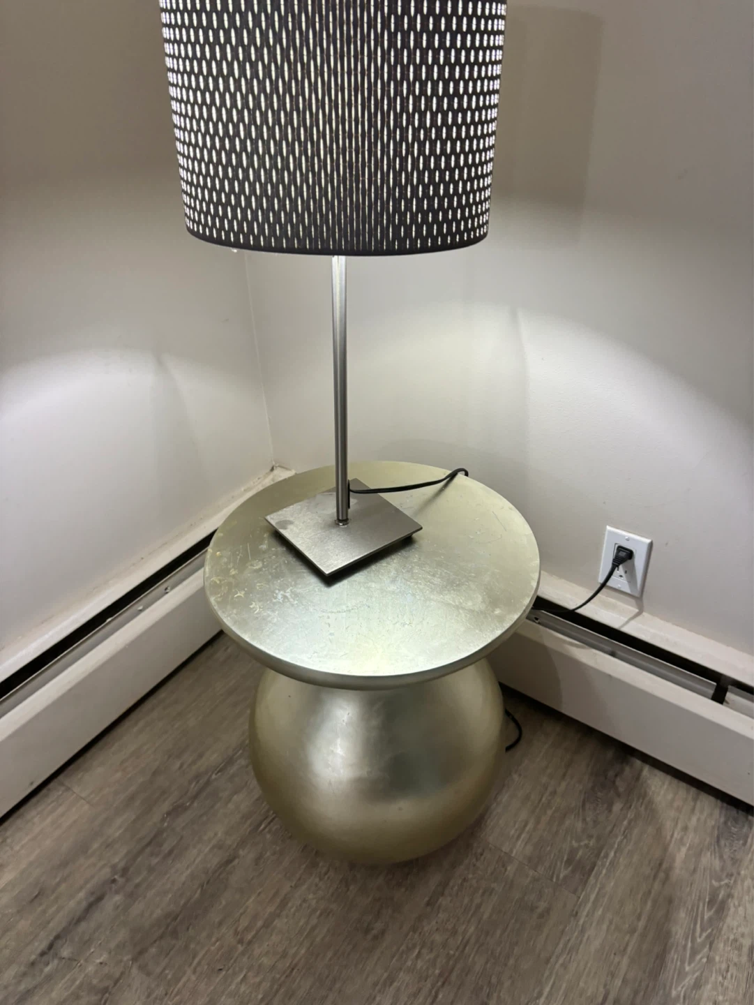 Gold Accent Table - photo 3