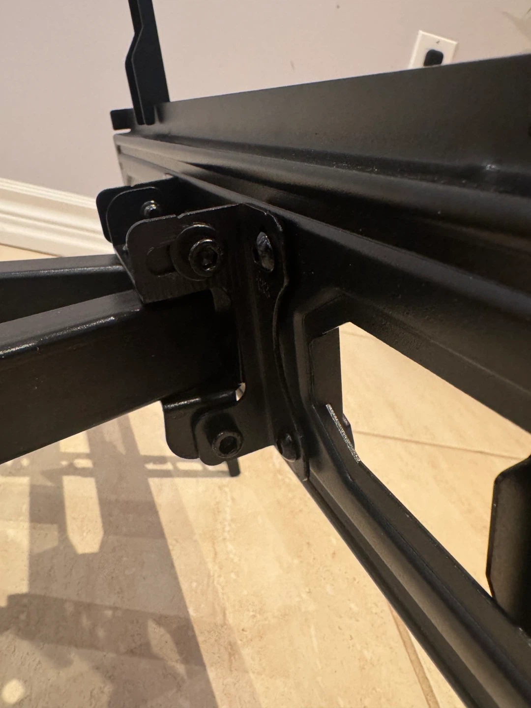 Black Full Motion TV Wall Mount - photo 5