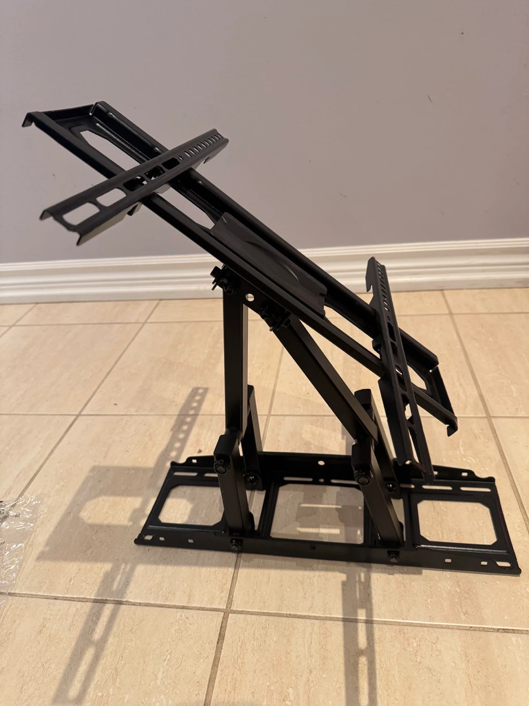Black Full Motion TV Wall Mount - photo 2