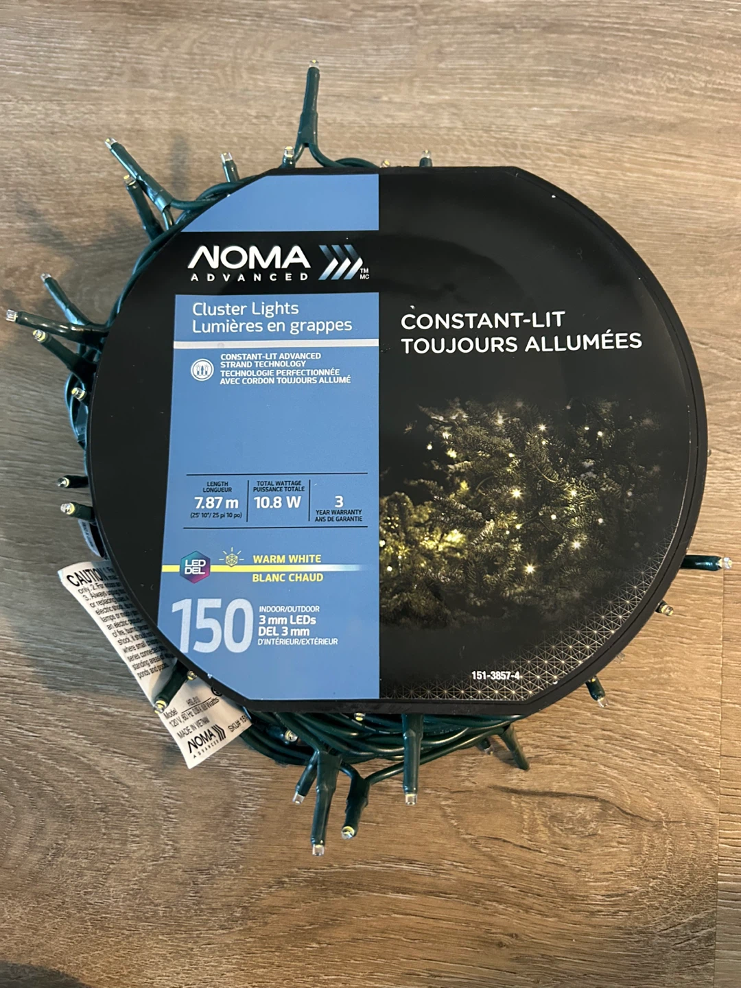 Noma Advanced Cluster Lights - Warm White LED