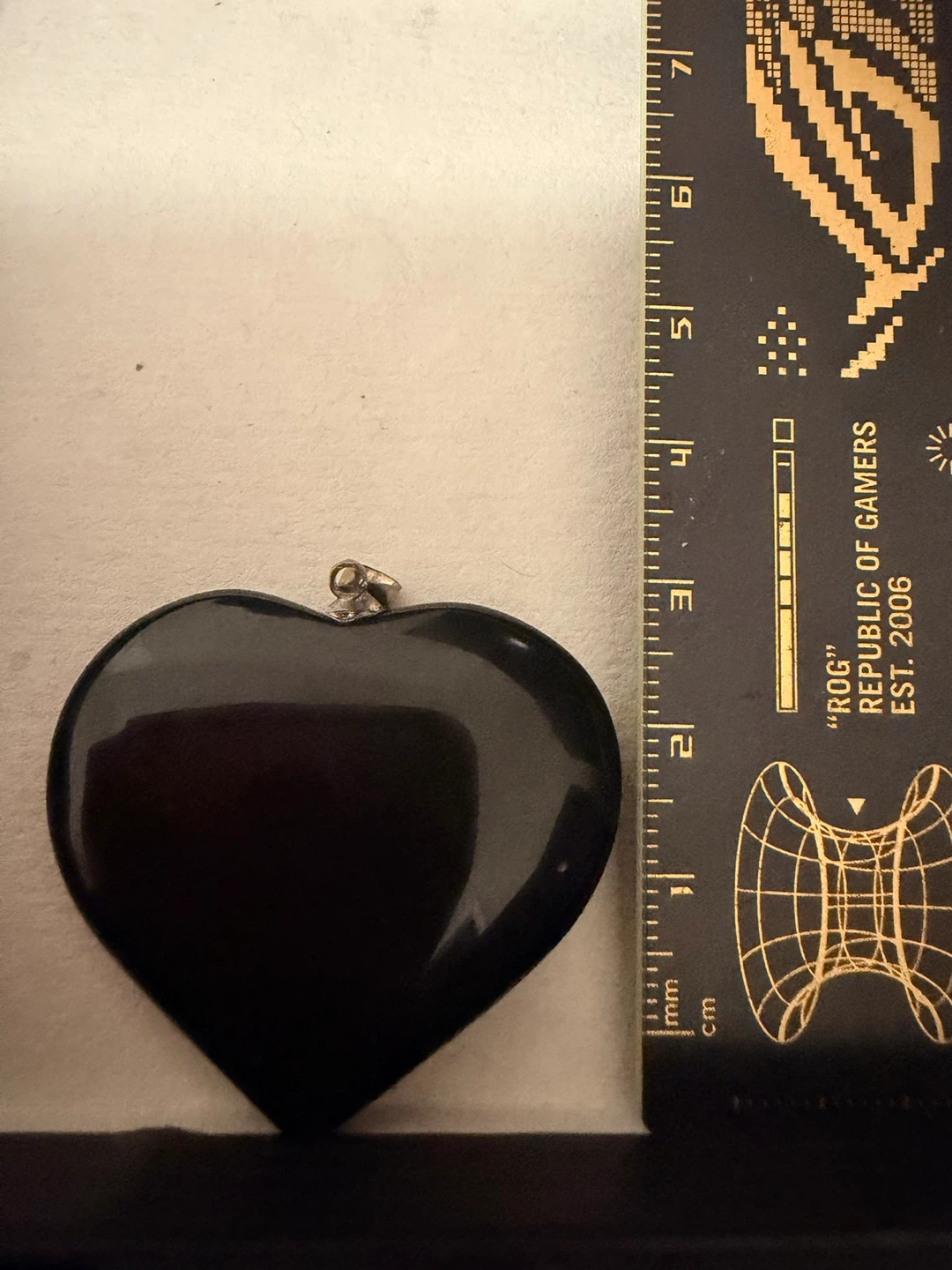 Black Heart Pendant - photo 2