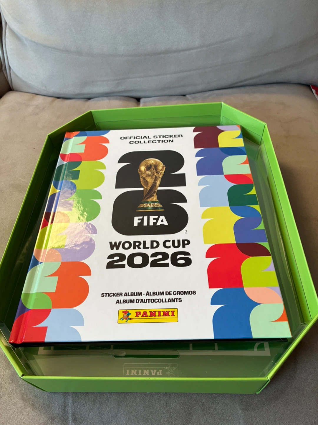 World Cup 2026 Official Hard Cover Sticker Album & Stadium Box - photo 2