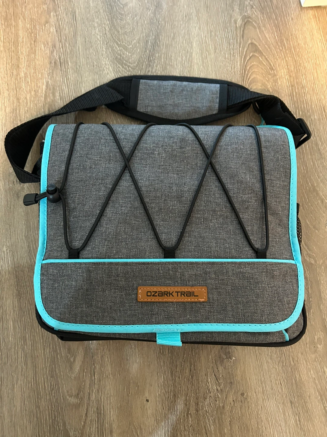 Ozark Trail Grey & Teal Cooler Bag