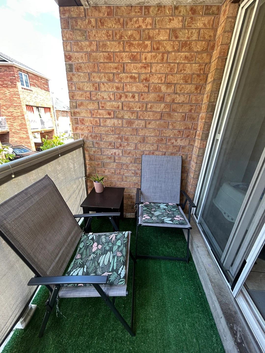 3 patio chairs, $20 each - photo 2