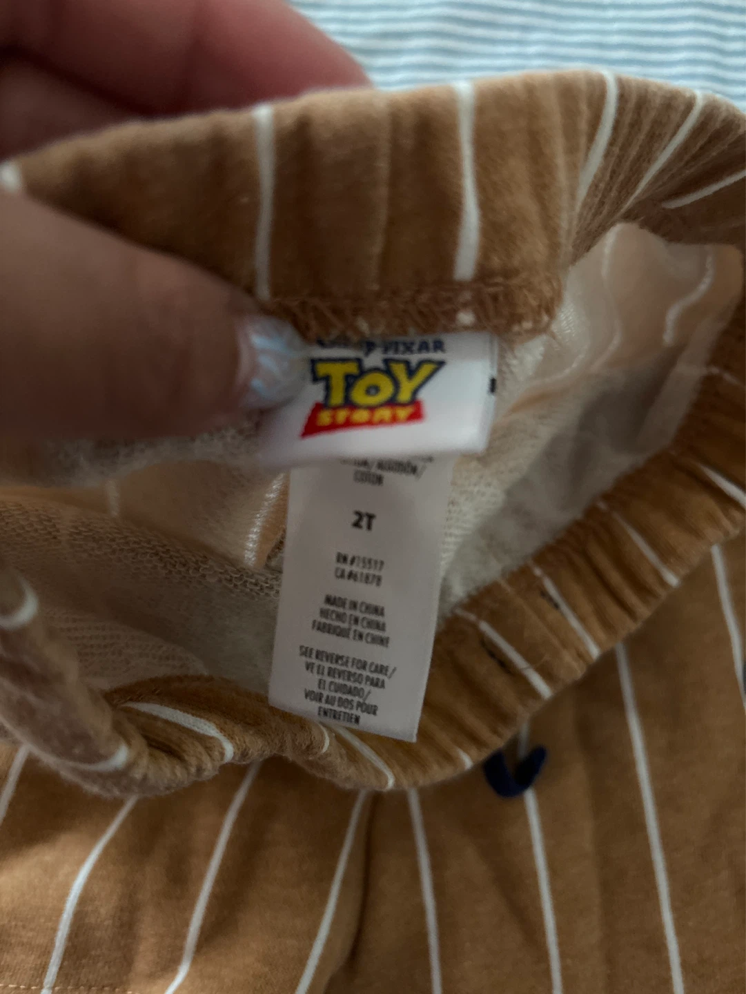 Toy Story Striped Shorts Toddler Size 2T⚽️ - photo 2