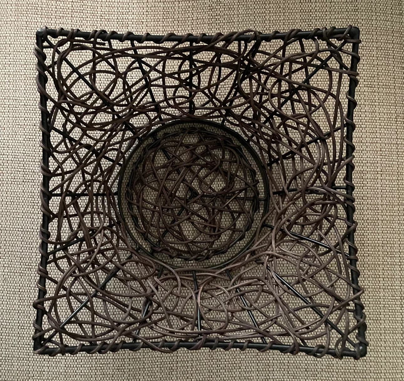 🌱 Woven Square Basket - photo 2