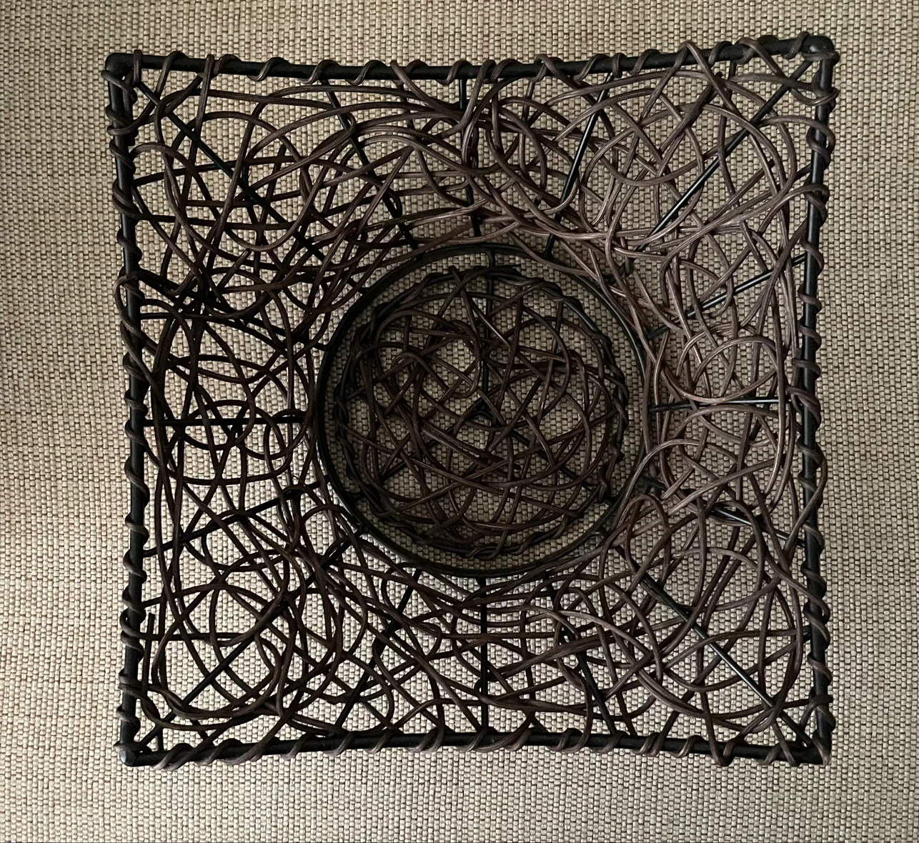 🌱 Woven Square Basket - photo 3