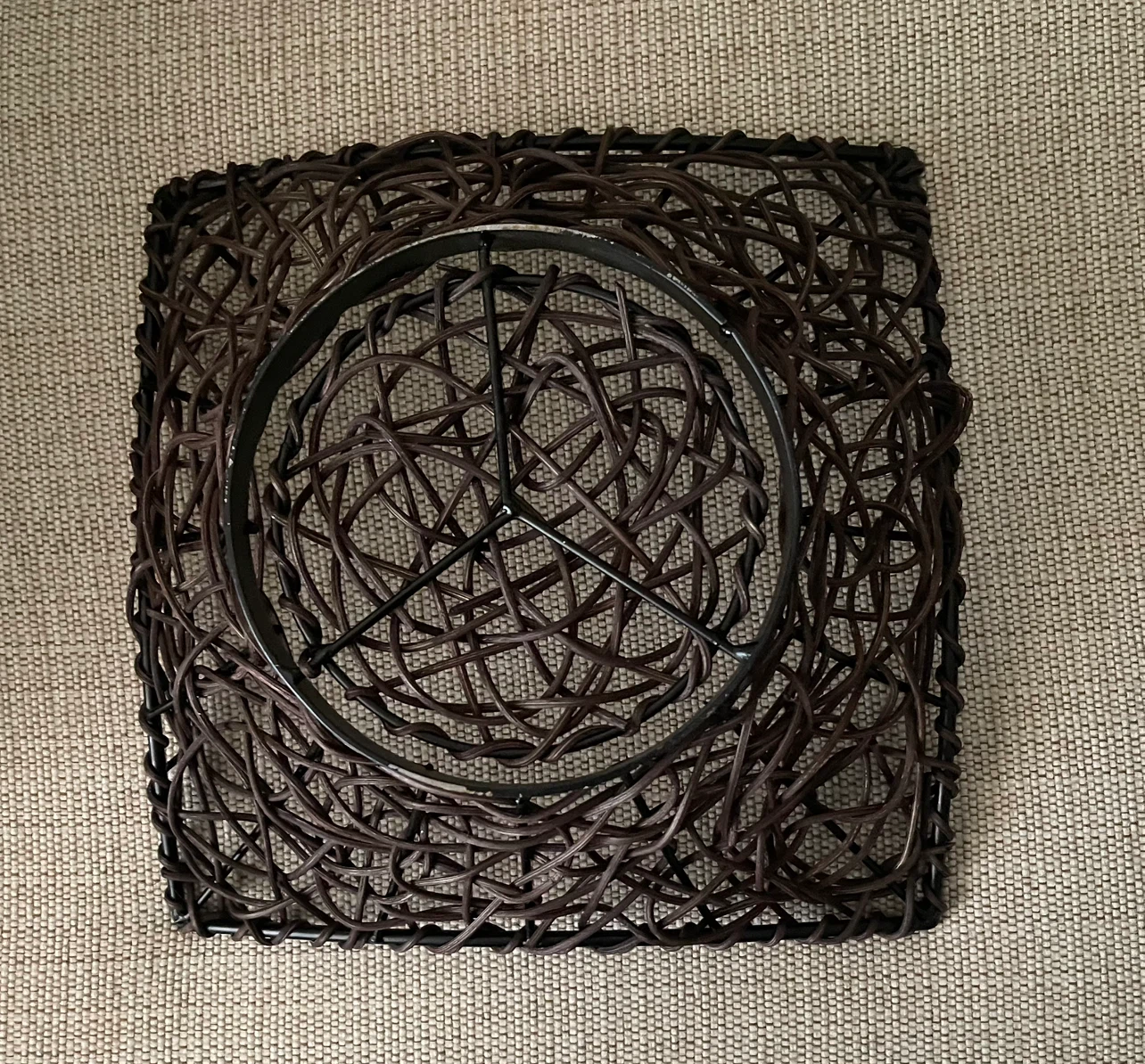 🌱 Woven Square Basket - photo 4