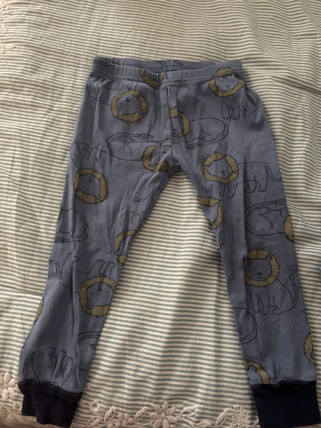 Kids' Pajama Pants with Lion Print⚽️