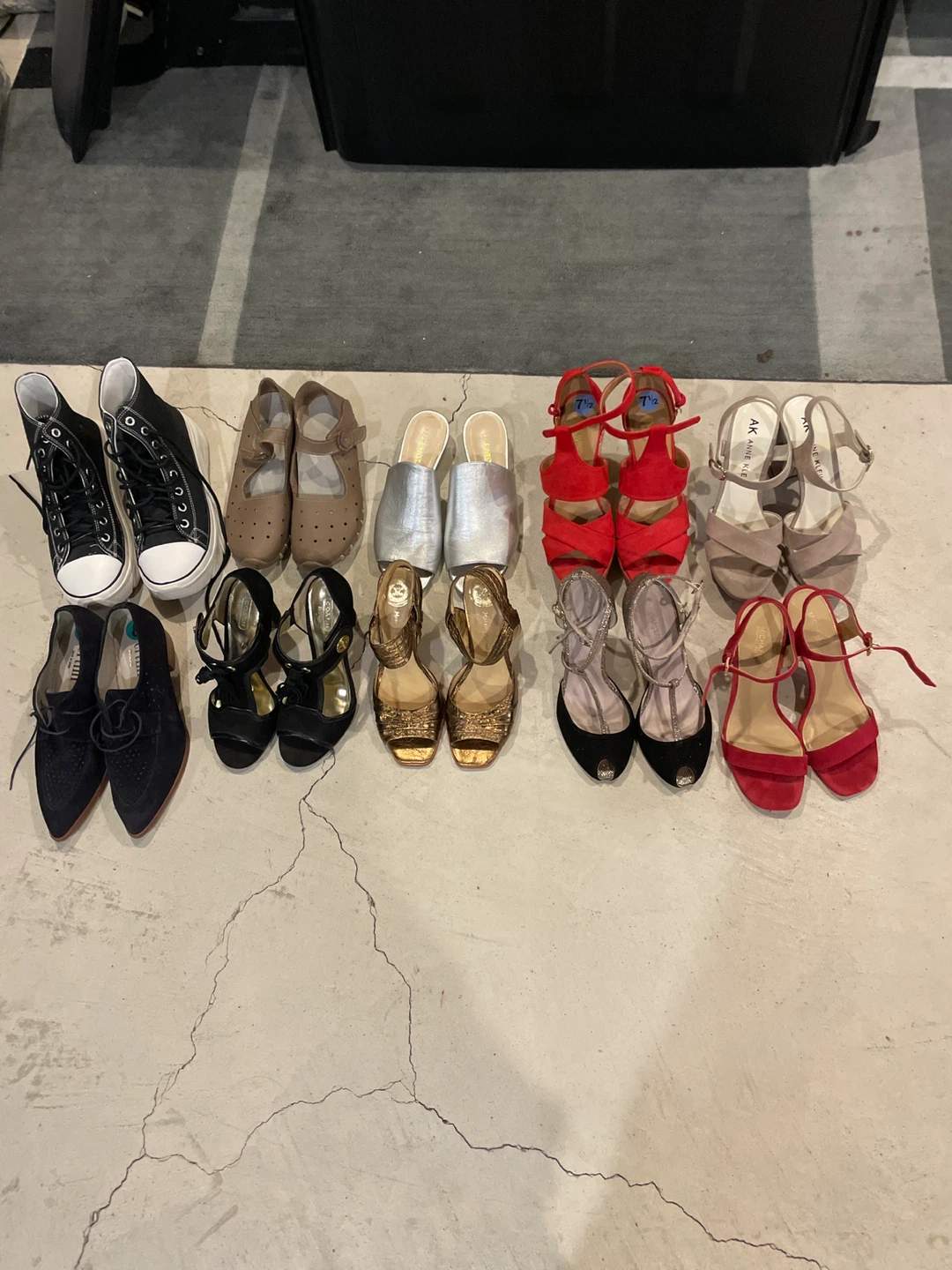 Gently used shoes