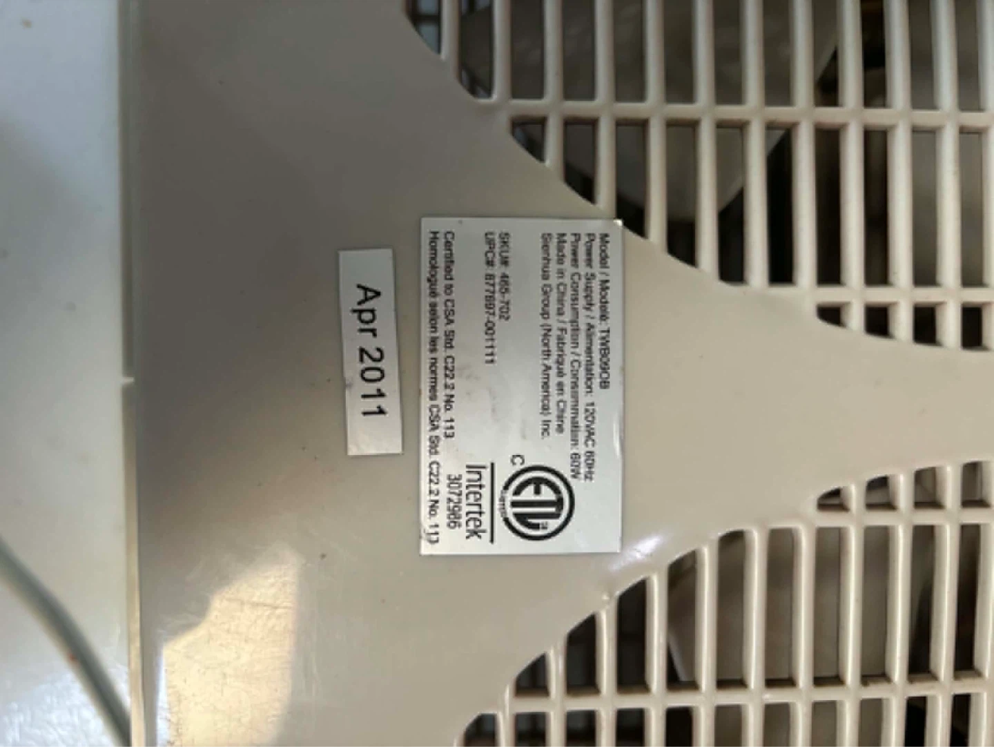 Holmes Twin Window Fan - photo 2