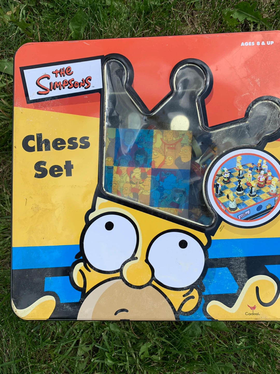 Simpsons Chess Set.