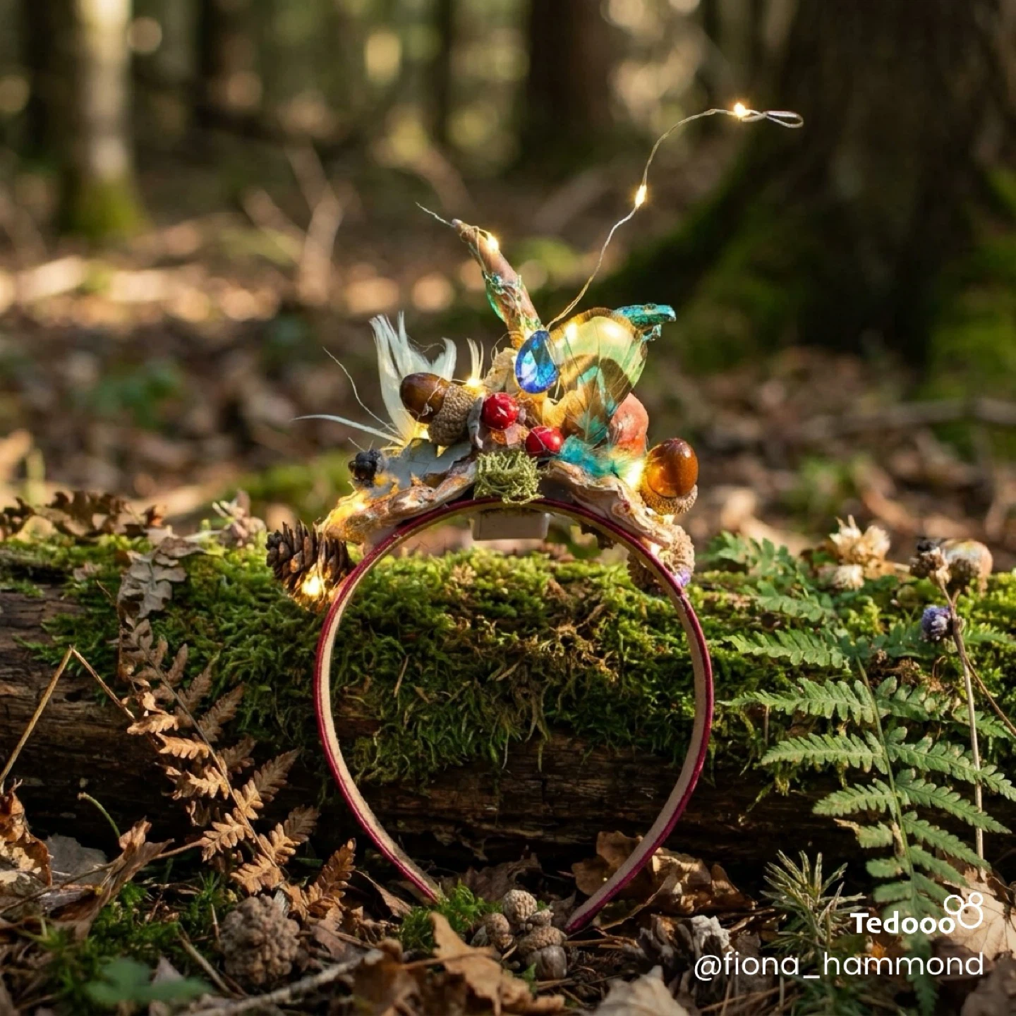 Fairy Crown Headband with Lights