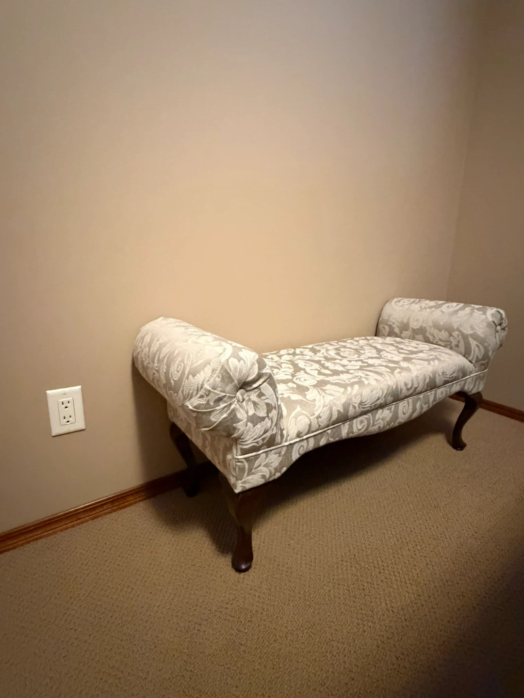 Decorative Bench - Floral Pattern