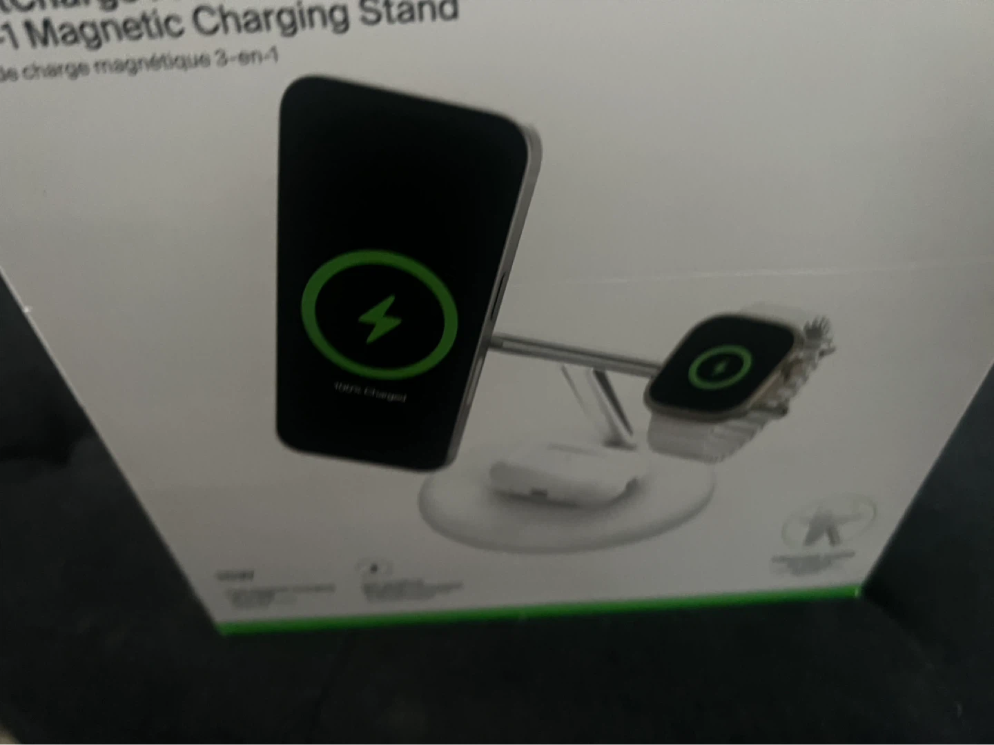 Belkin BoostCharge Pro 3-in-1 Magnetic Charging Stand - photo 2